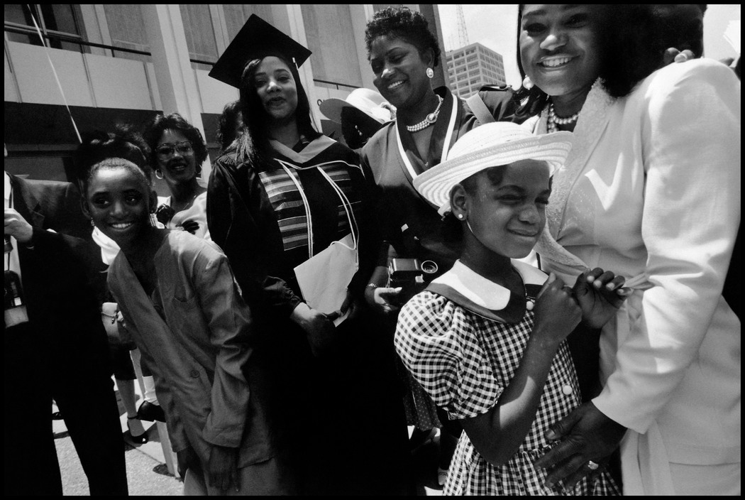 Spelman College. Photograph by Eli Reed (1993) via Magnum Photos