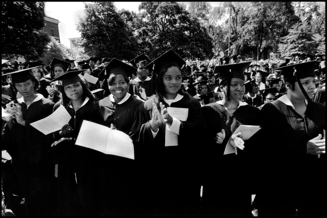 Spelman College. Photograph by Eli Reed (1993) via Magnum Photos