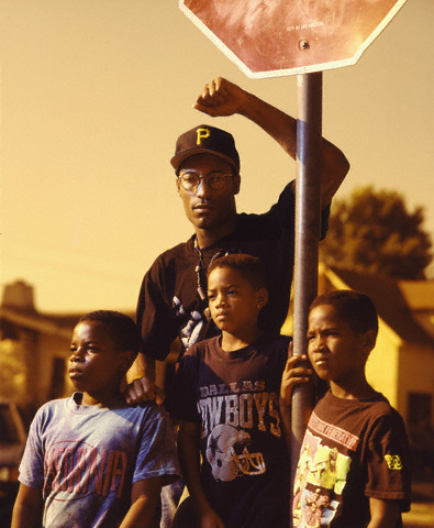 John Singleton. Photograph by Aaron Rapoport (1991)