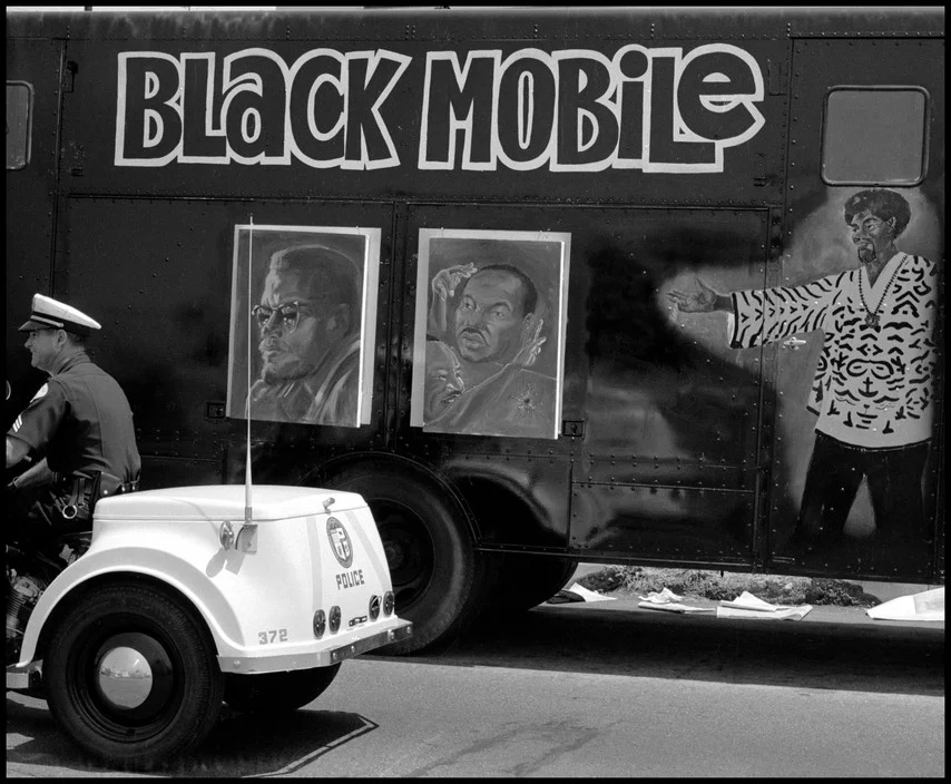 Photograph by Dennis Stock, Watts (1968)