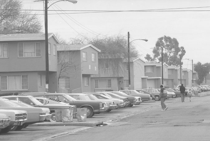 Jordan Downs Housing Project in Watts, Calif., 1989 Los Angeles Times Photographic Archive , UCLA Library