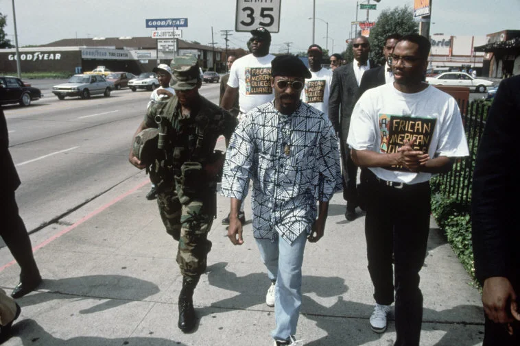 John Singleton in Los Angeles. Photograph by Eli Reed (1992)
