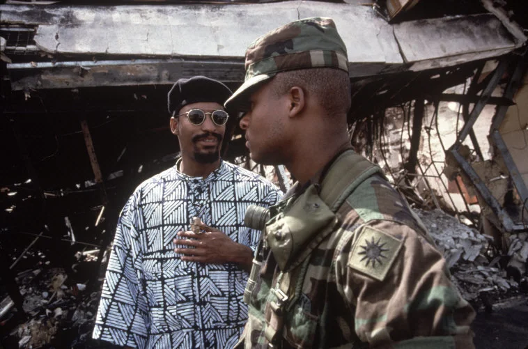 John Singleton in Los Angeles. Photograph by Eli Reed (1992)