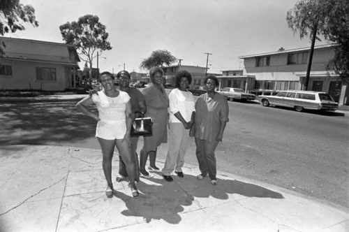 Nickerson Gardens Housing Project, 1979. UCLA, Charles E. Young Research Library, Department of Special Collections, Los Angeles Times Photographic Archive