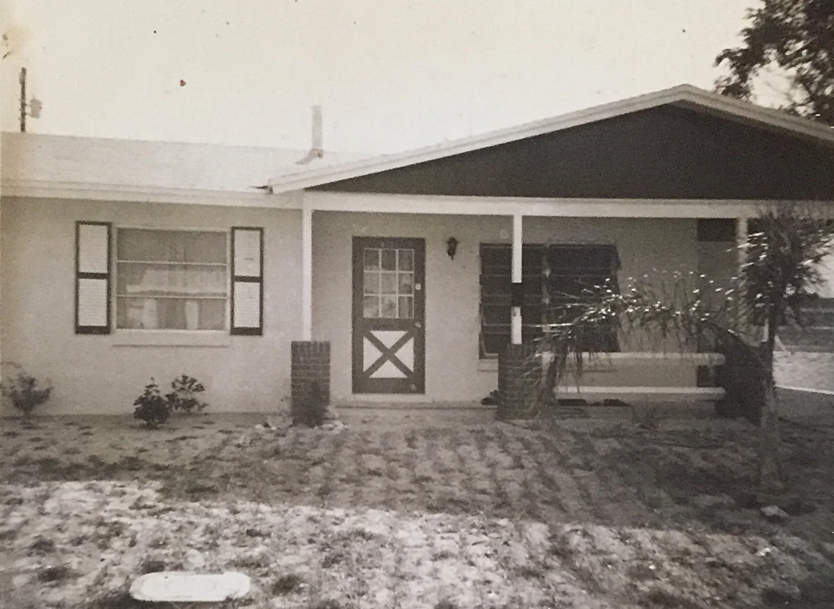 Photograph of 621 Cedar Park Drive in Daytona Beach, Florida. From the p ersonal archive of Renata Cherlise