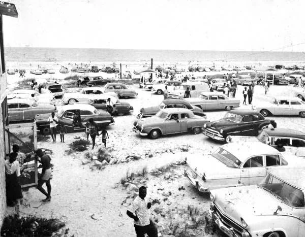 Photograph of Butler Beach, Anastasia Island, Florida (1950s) Courtesy of Florida Memory