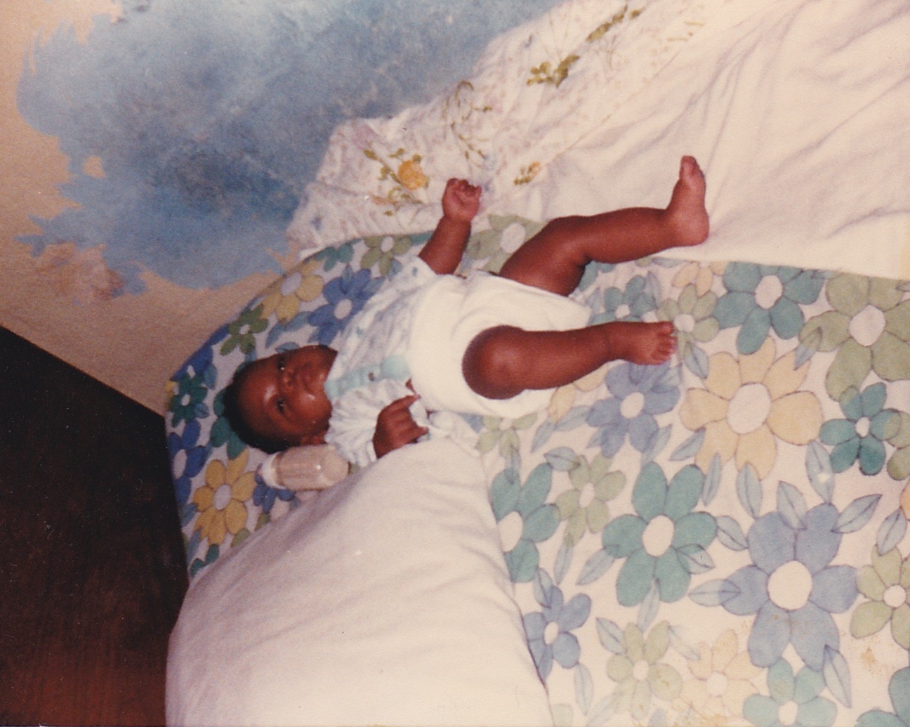 Photograph of myself in the Blodgett Homes. From the personal archive of Renata Cherlise. 