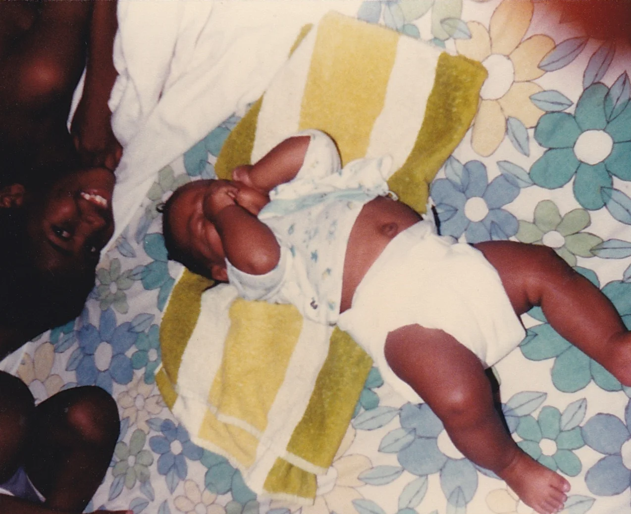 Photograph of my cousins and I in the Blodgett Homes. From the personal archive of Renata Cherlise
