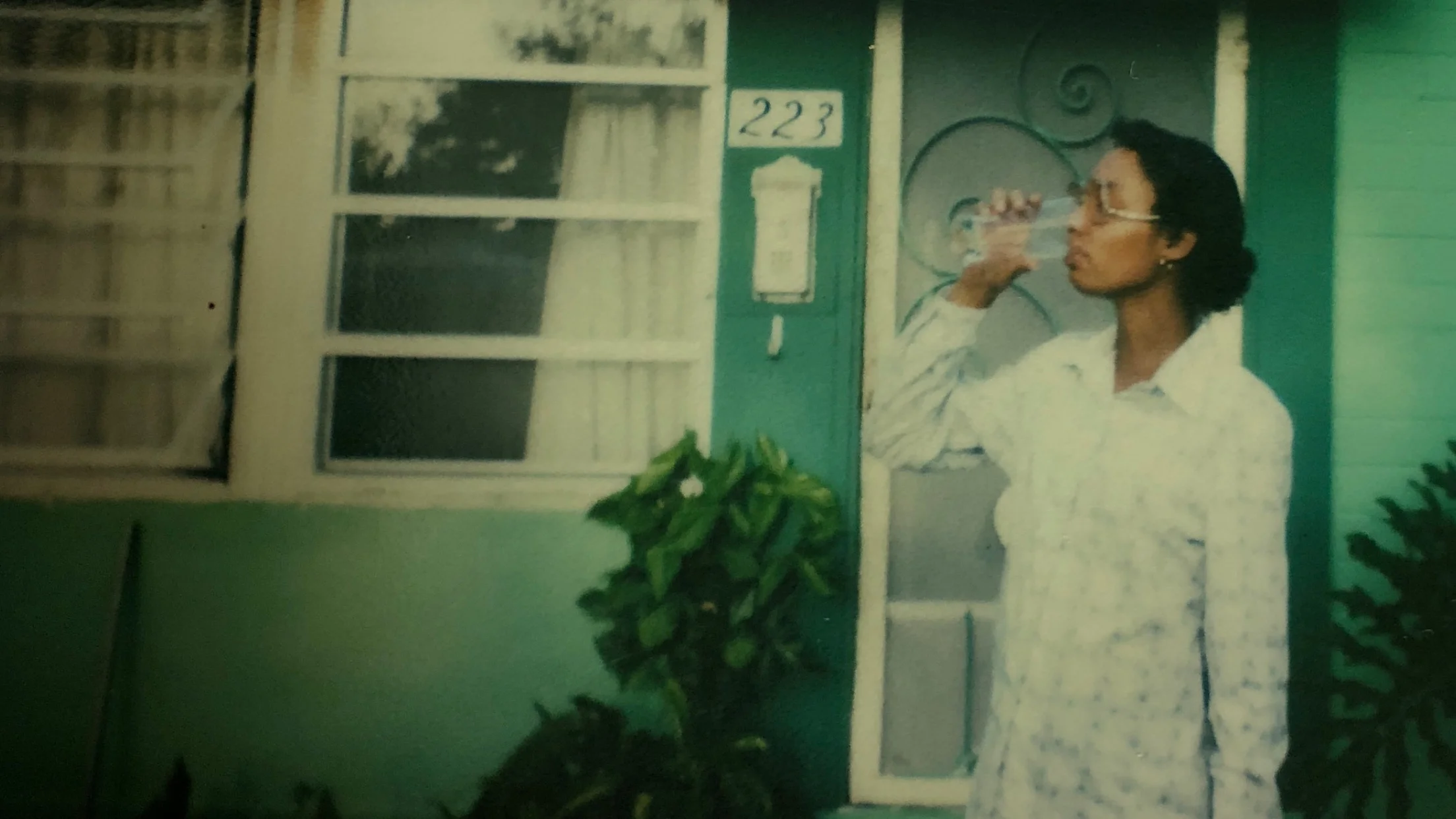 223 College Park in Daytona Beach, Florida. My mother, pregnant with me in 1981, standing in front of my great-grandmother’s home. Personal archive of Renata Cherlise