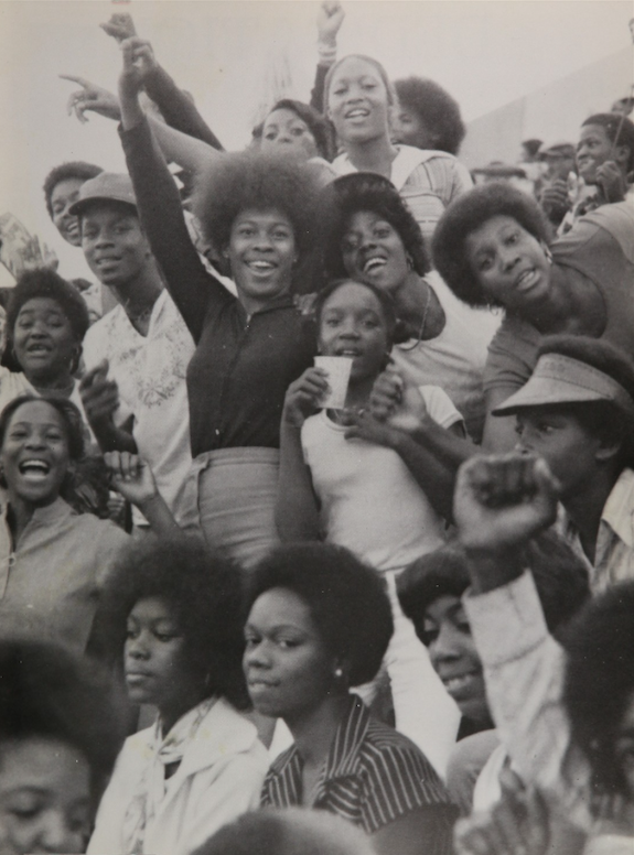 Fulton High (1970) in Atlanta, Georgia. “The Class of Blackness” yearbook project