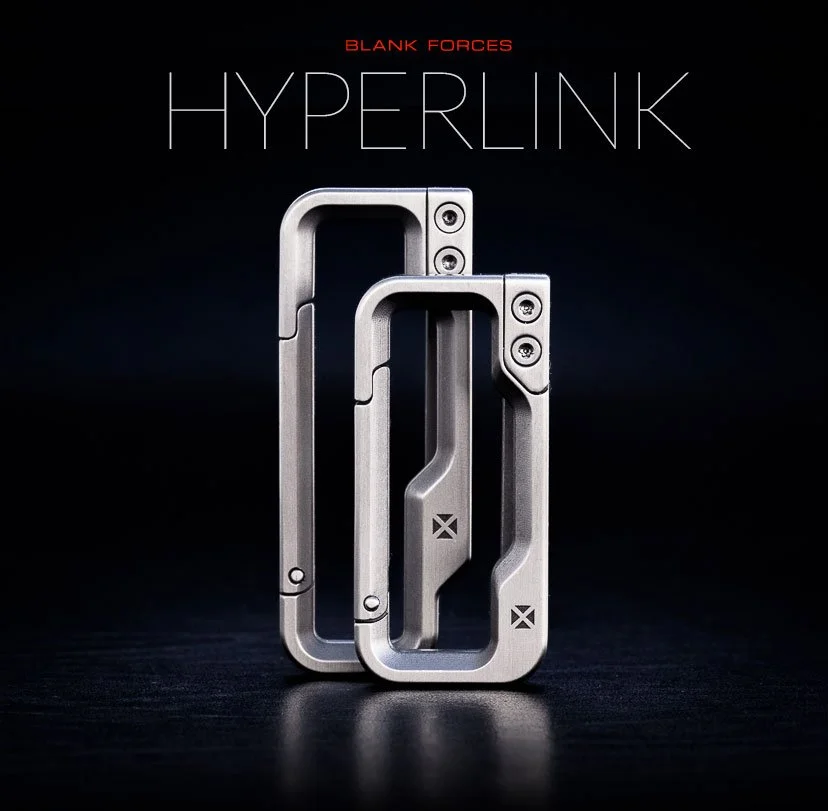 HyperLink EDC Carabiners both the Original and Micro sizes compaired
