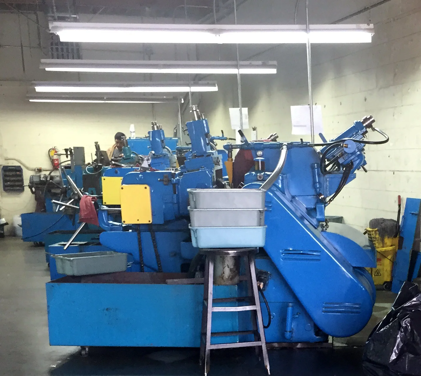 These are the Centerless grinding machines used to make the EDC Ink pens.