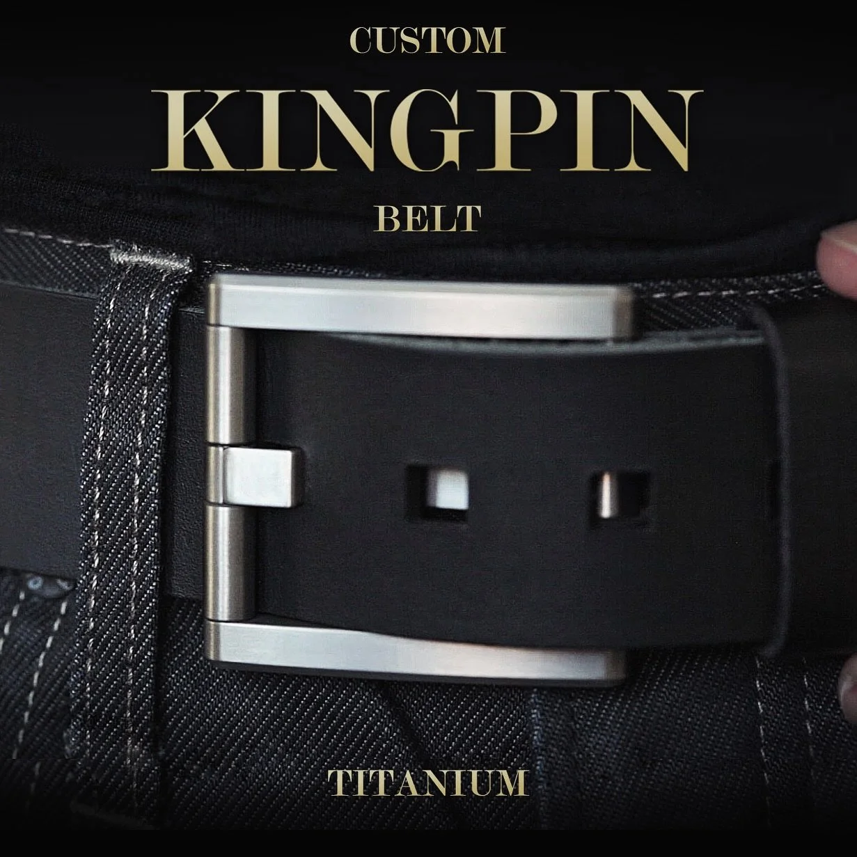 See the video of our latest creation... the KINGPIN Belt with Titanium Buckle using Latigo Leather. Link in profile. 
https://www.kickstarter.com/projects/blankforces/custom-kingpin-belt-and-titanium-buckle?ref=ebrt4t

#belt #fashion #style #mens #ti