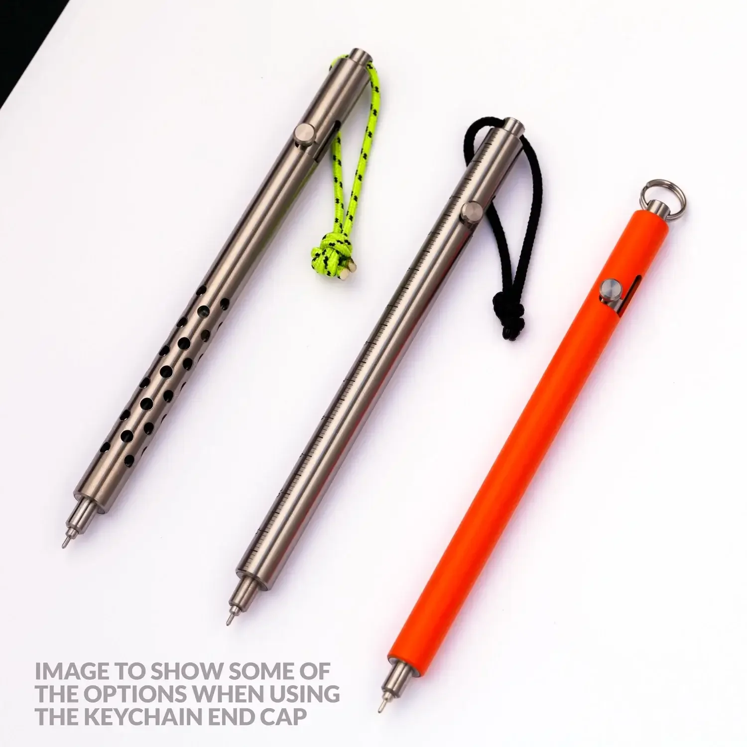 TITANIUM Keyring End-Cap Kit (For INJECTOR Pen Only)