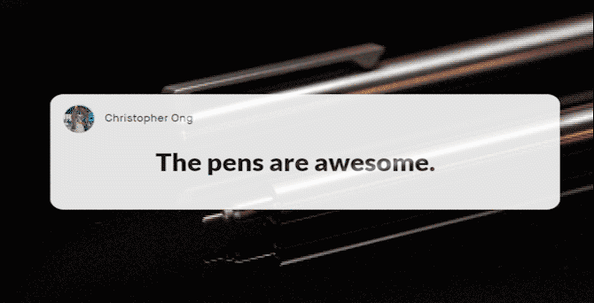 Blank Forces premium packaging and unboxing experience