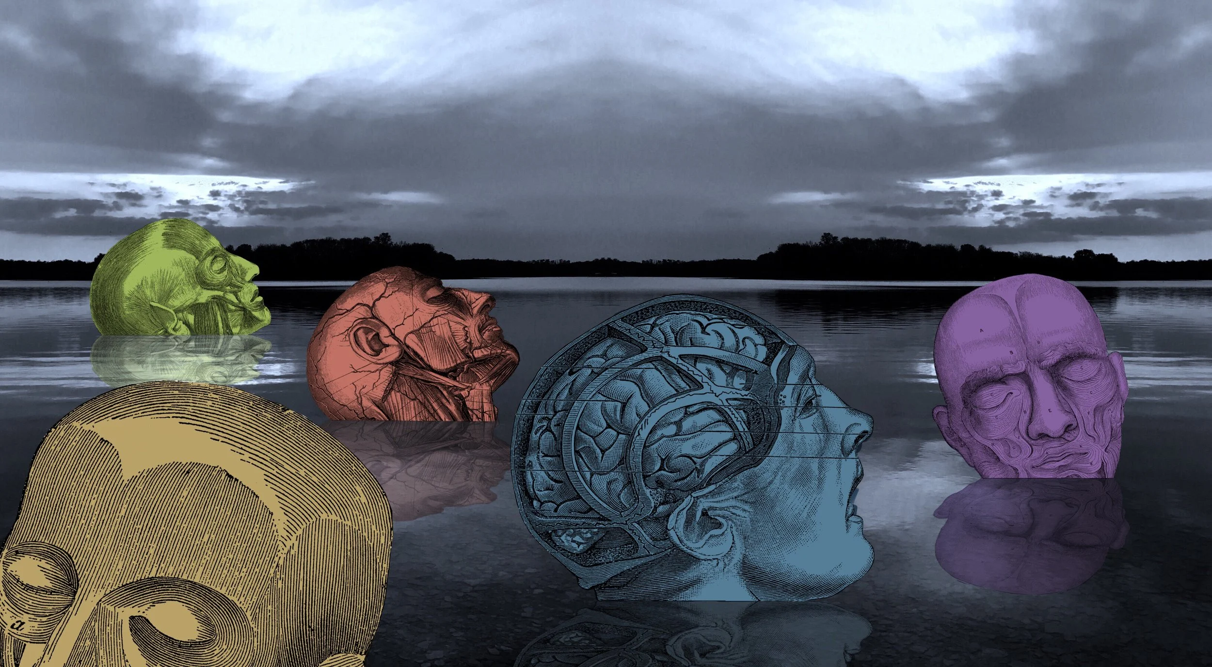 Five Heads in the Lake