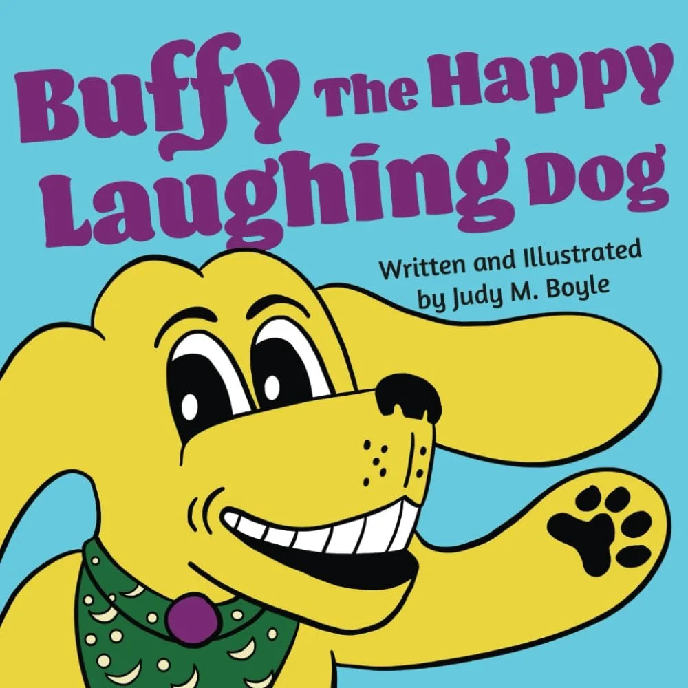 Buffy The Happy Lauging Dog