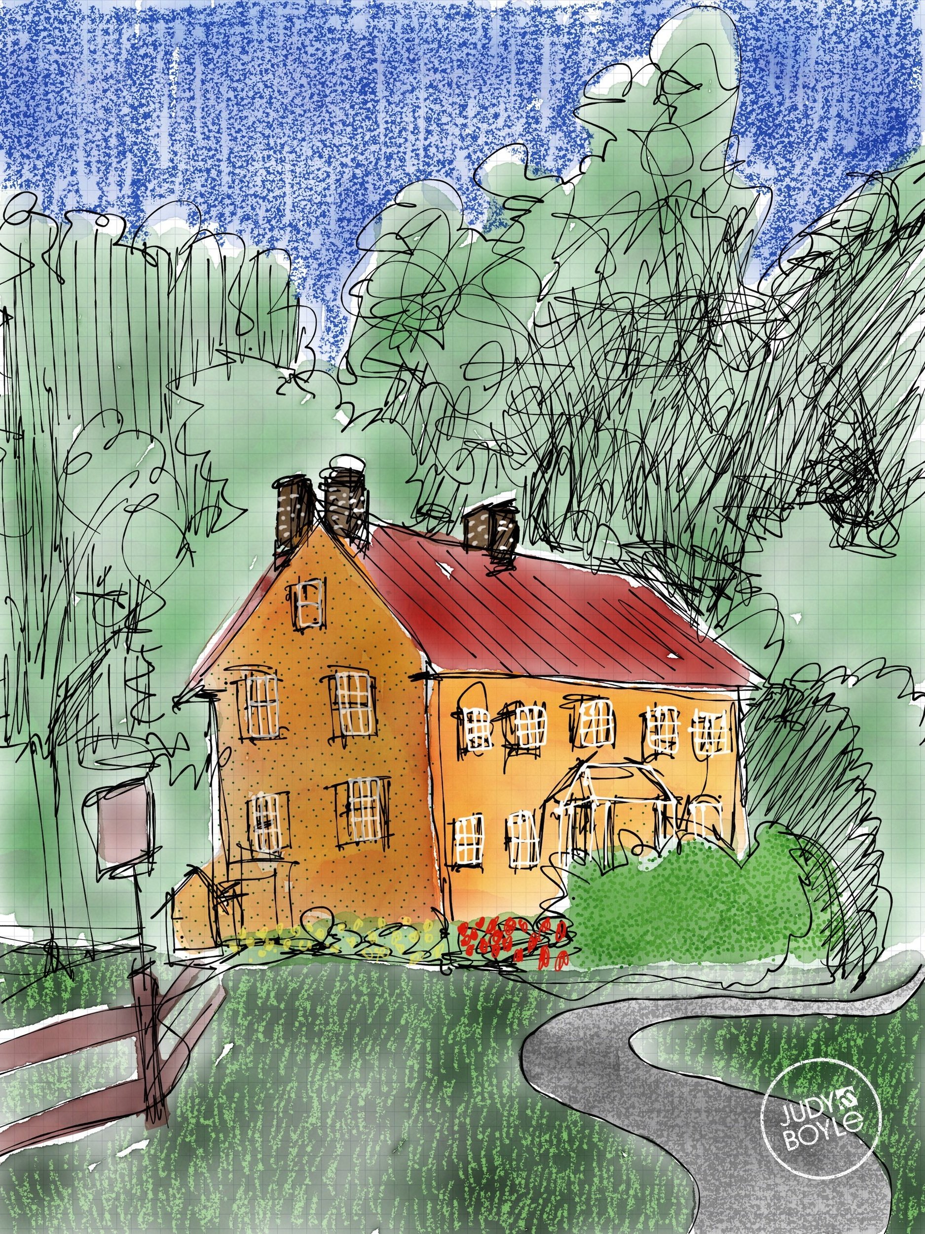Scribbly House