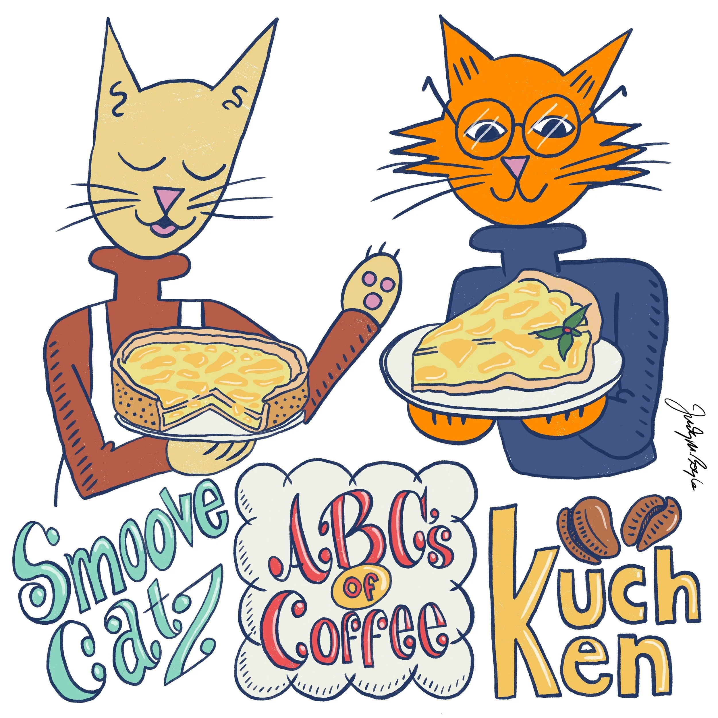ABC's of Coffee - Kuchen