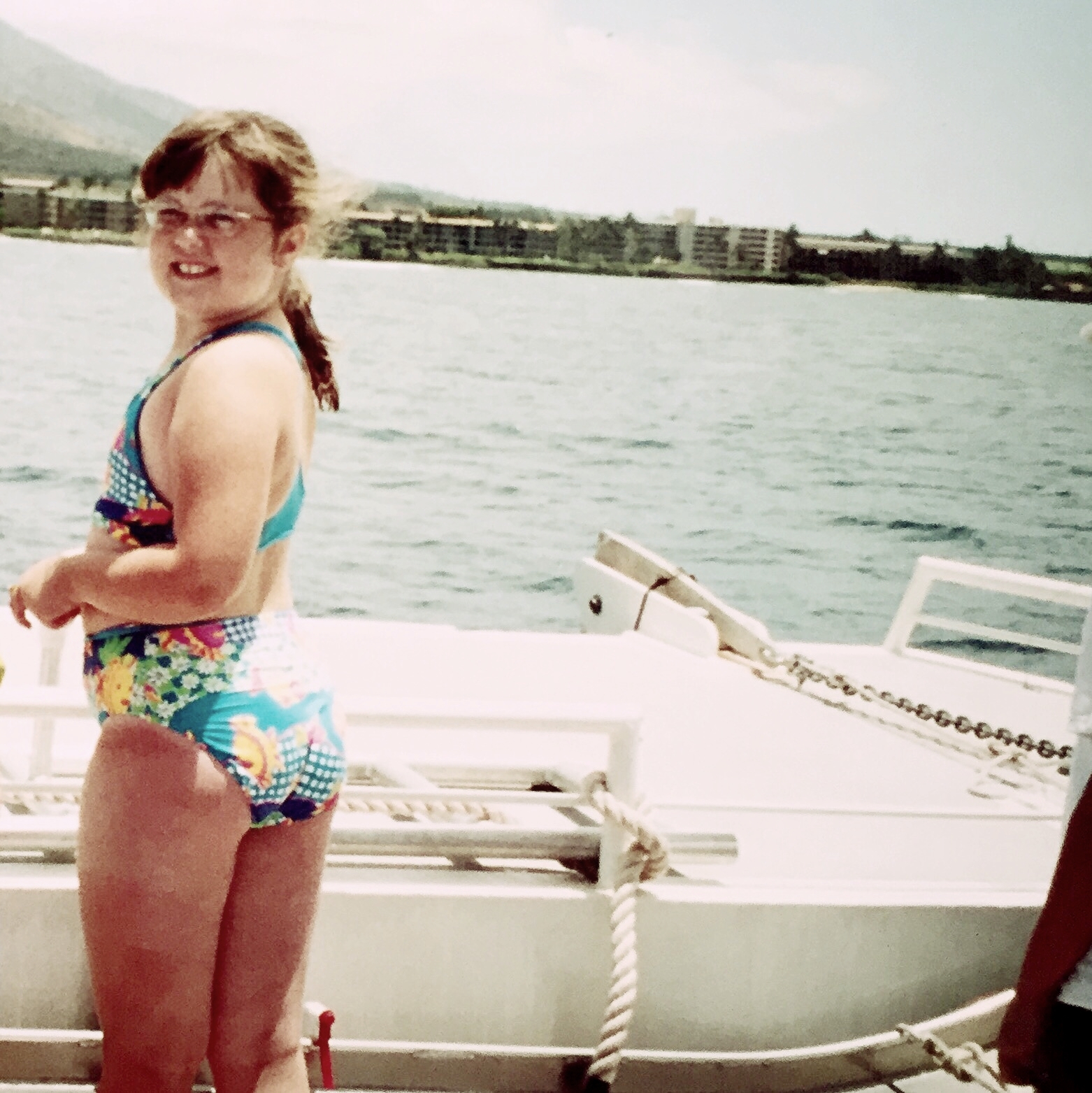 (Sadly, I had an eating disorder as young as this picture.)