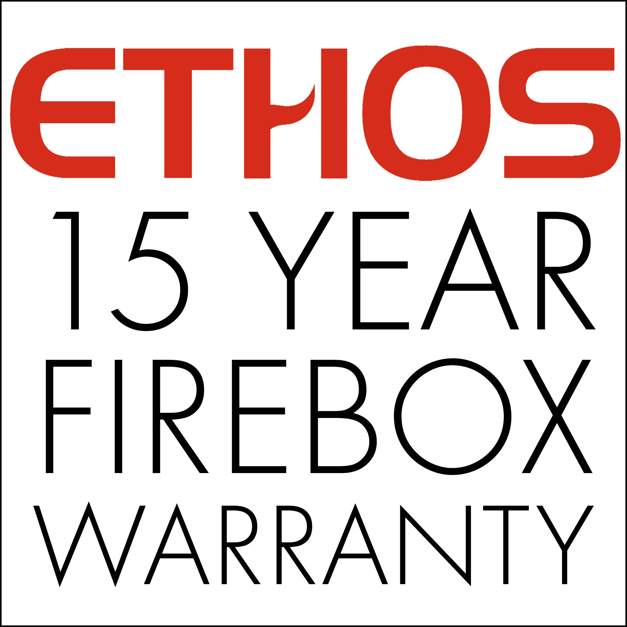 15 YEAR WARRANTY