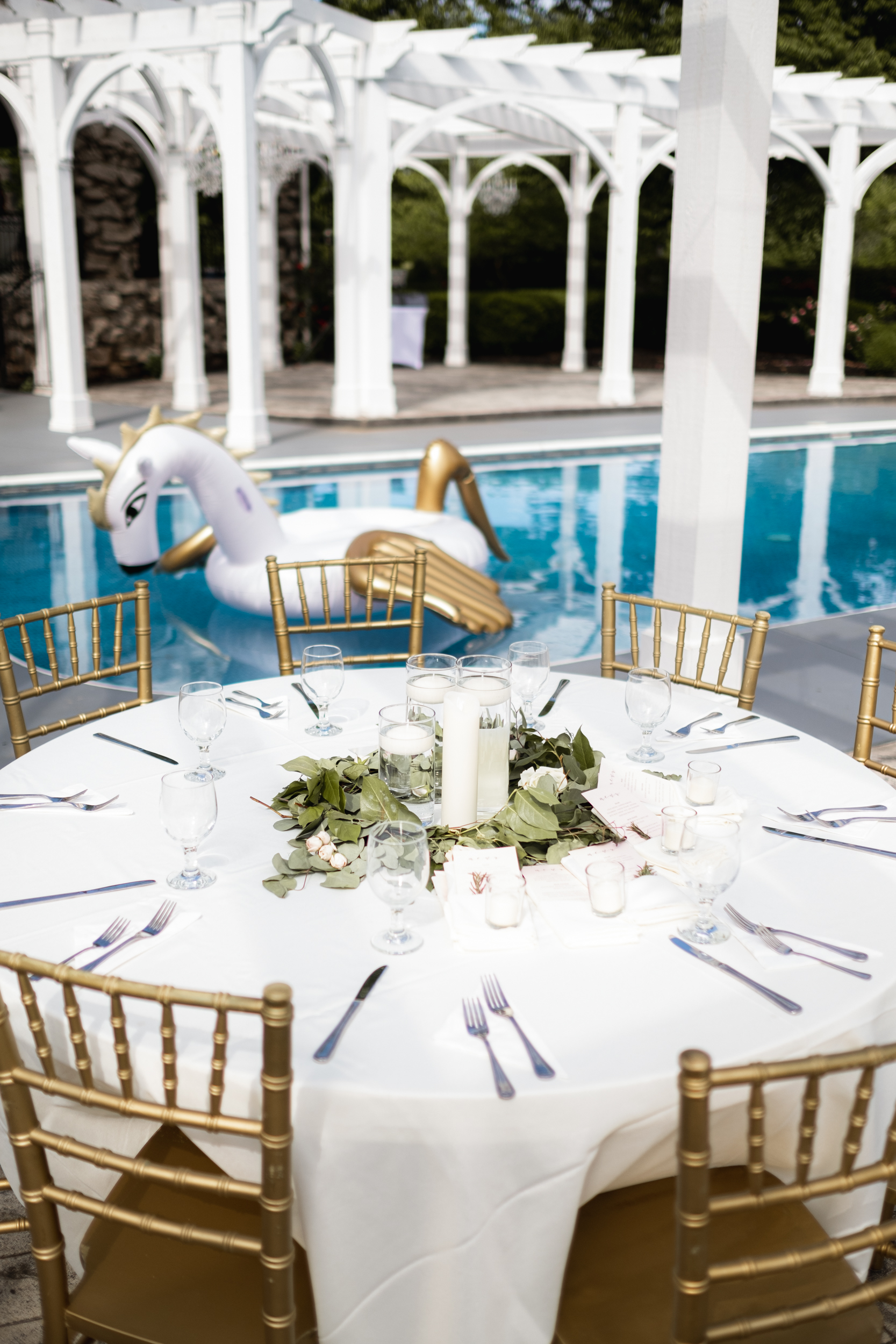 how to decorate my wedding at Haseltine estate