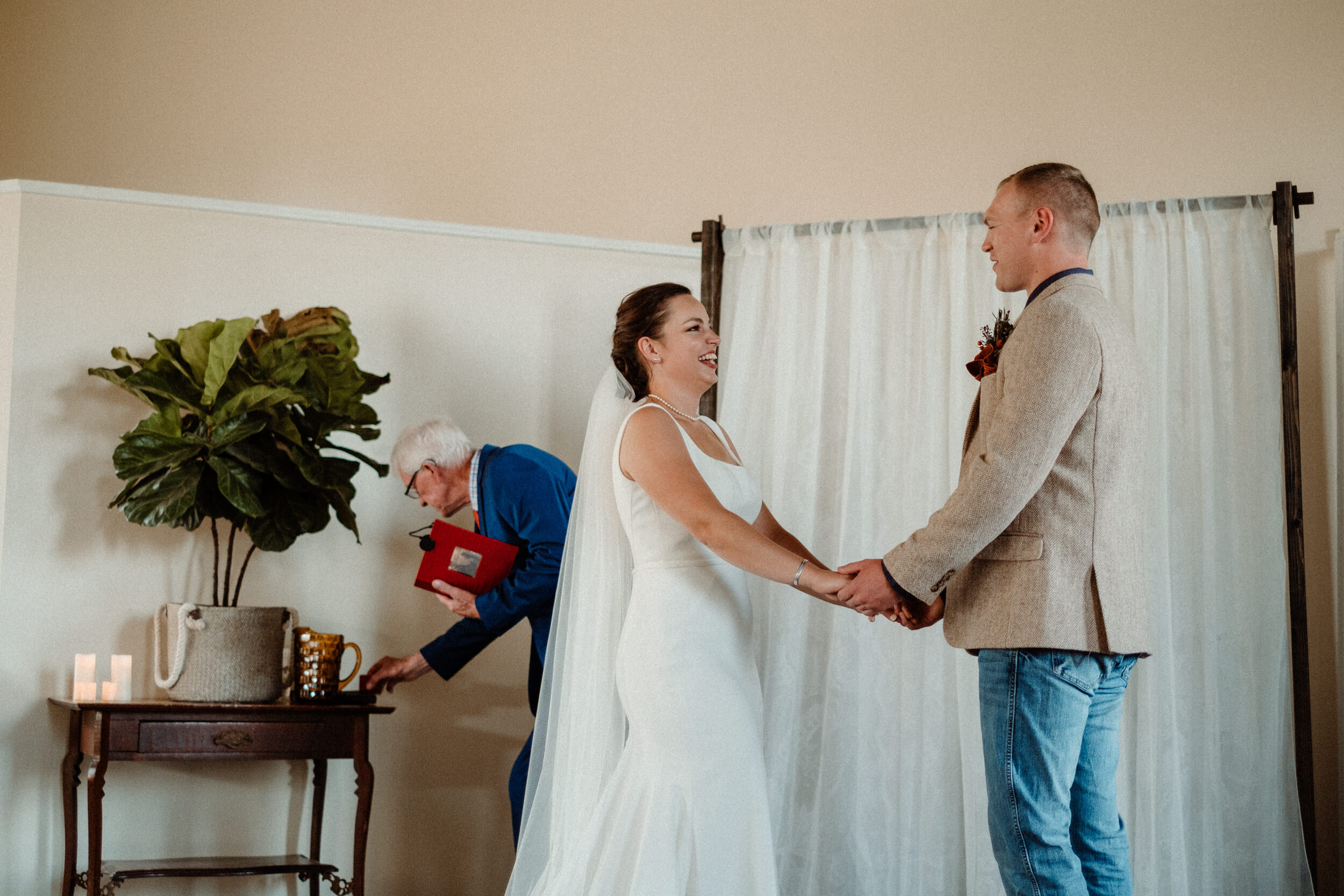 Wedding Mt Gilead Historical Church ceremony