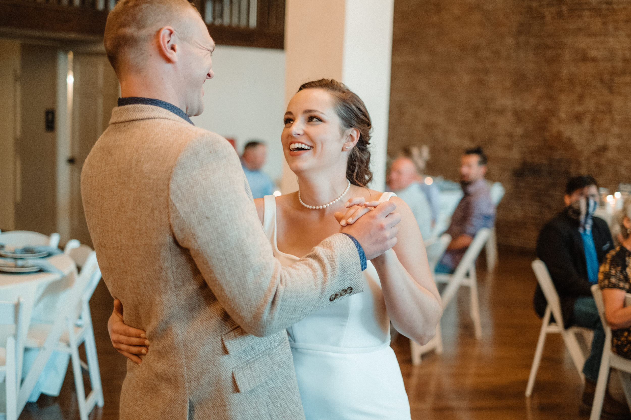 Wedding Flander Hall Excelsior Springs Missouri first dance