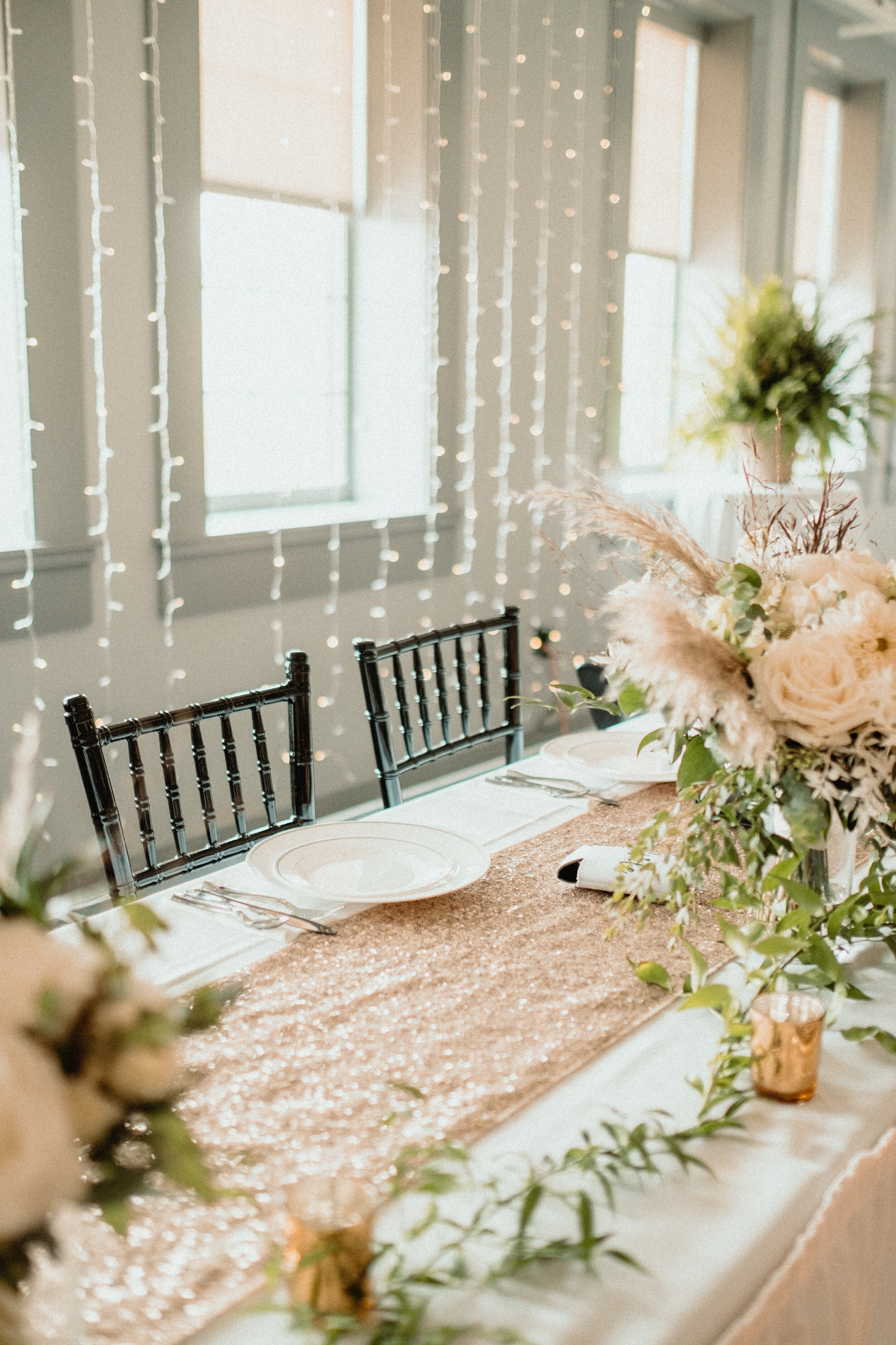 Head Table wedding reception ideas Maytag Event Complex