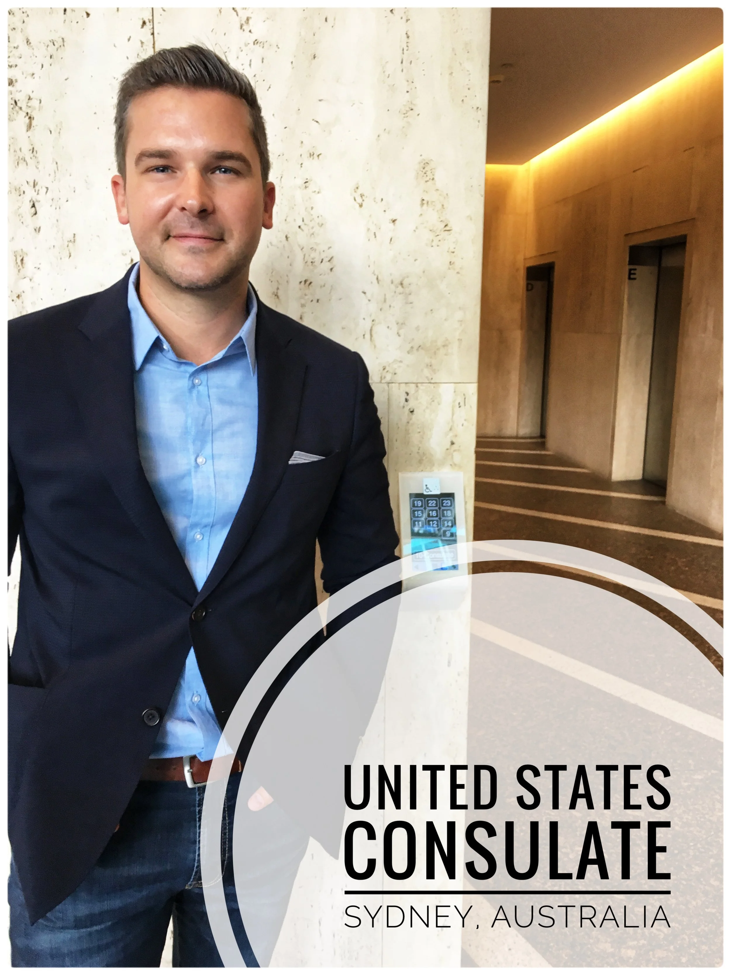 SDV INTERNATIONAL at the U.S. Consulate in Sydney, Australia