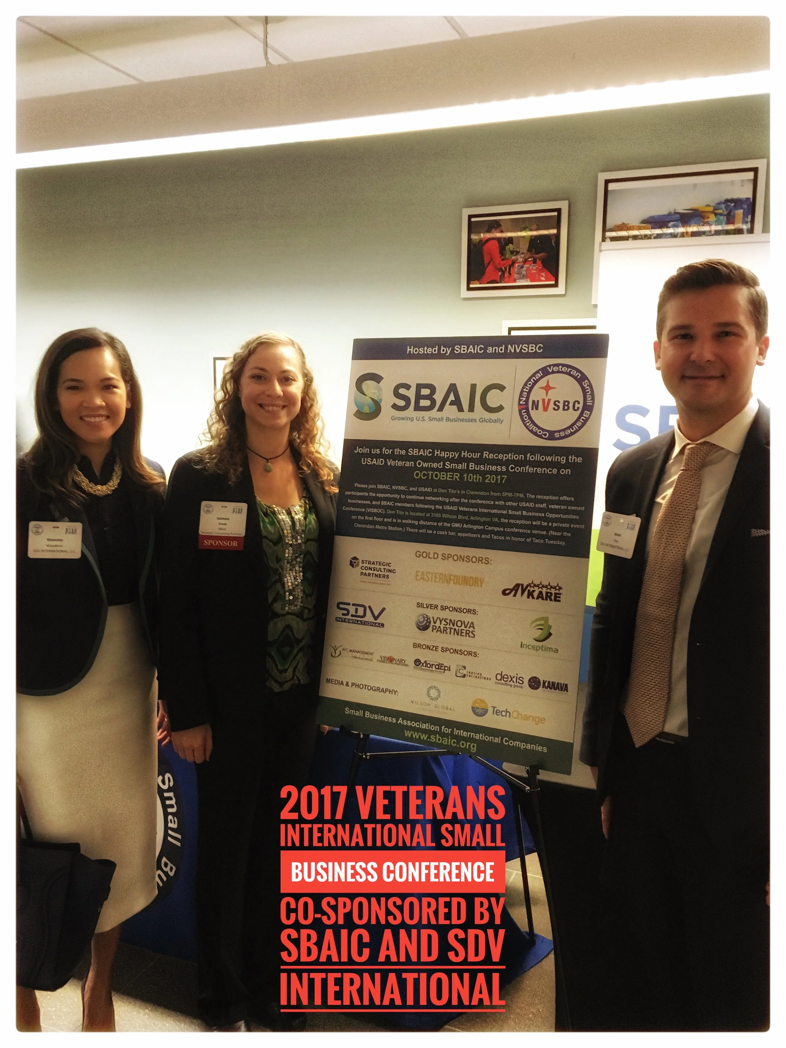 SDV INTERNATIONAL Co-Sponsored Annual Event to Promote Veteran Owned Companies that Support the U.S. Government Outside National Borders