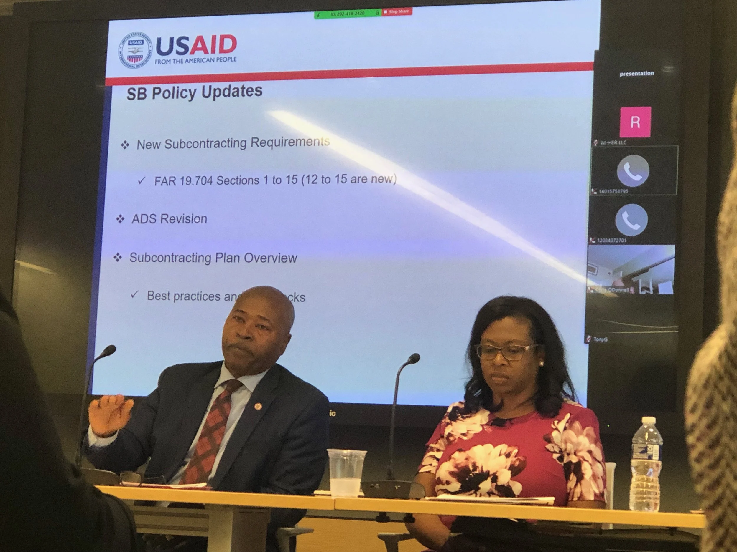 SDV INTERNATIONAL PARTICIPATES IN USAID INDUSTRY EVENT WITH HOLLAND &amp; KNIGHT 