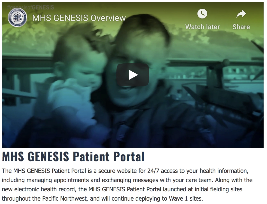 SDV INTERNATIONAL Support Defense Health Agency with Rollout of MHS GENESIS