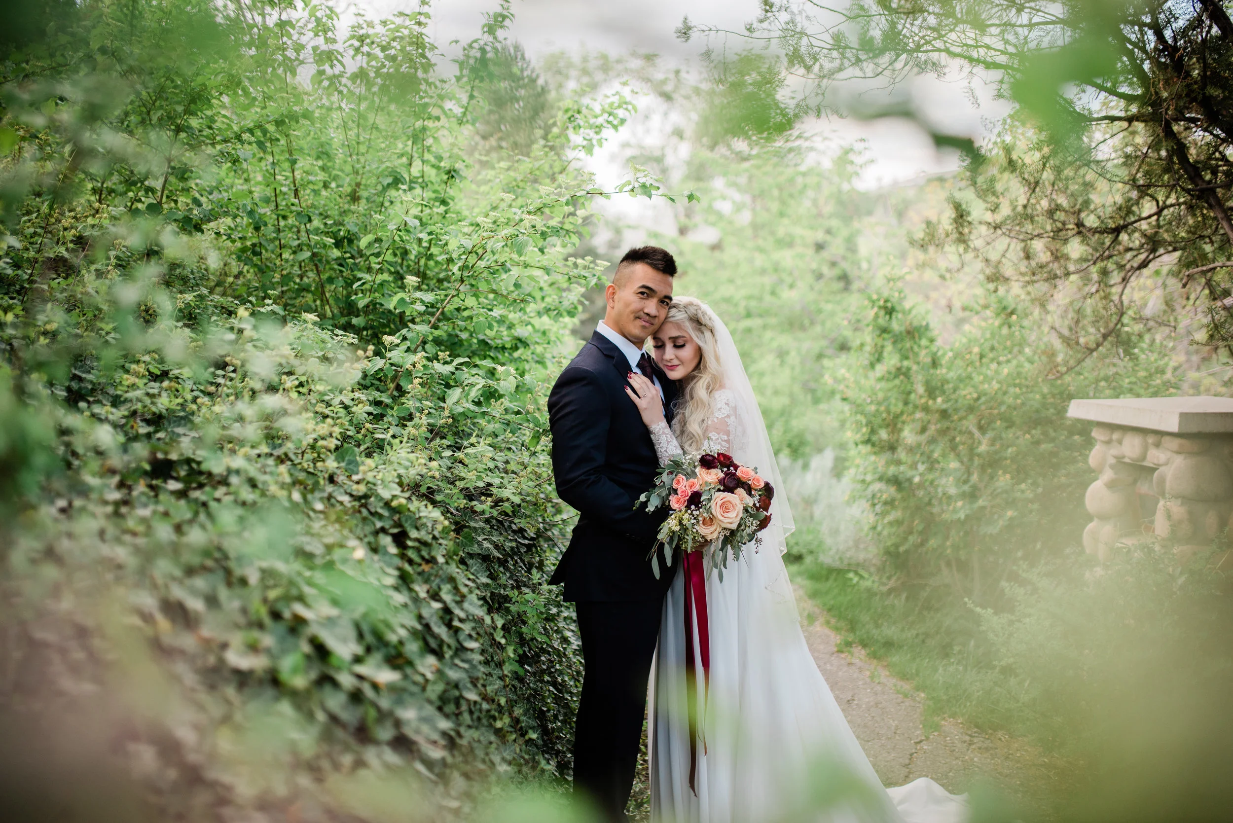 Kylee and Vince |Utah State Capitol Bridals