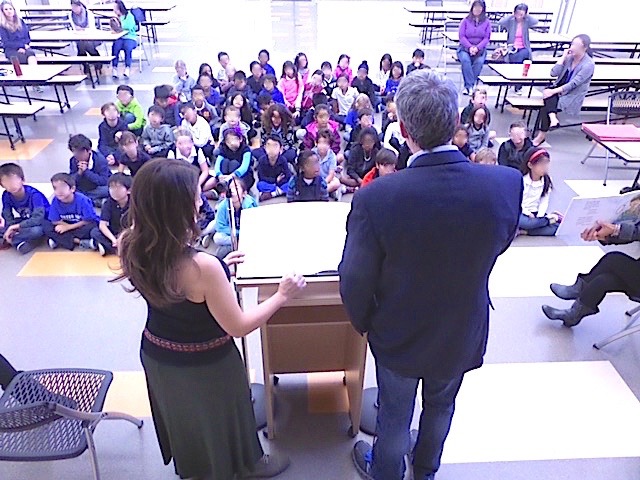 Authors visit Porter Ranch Community School 2015