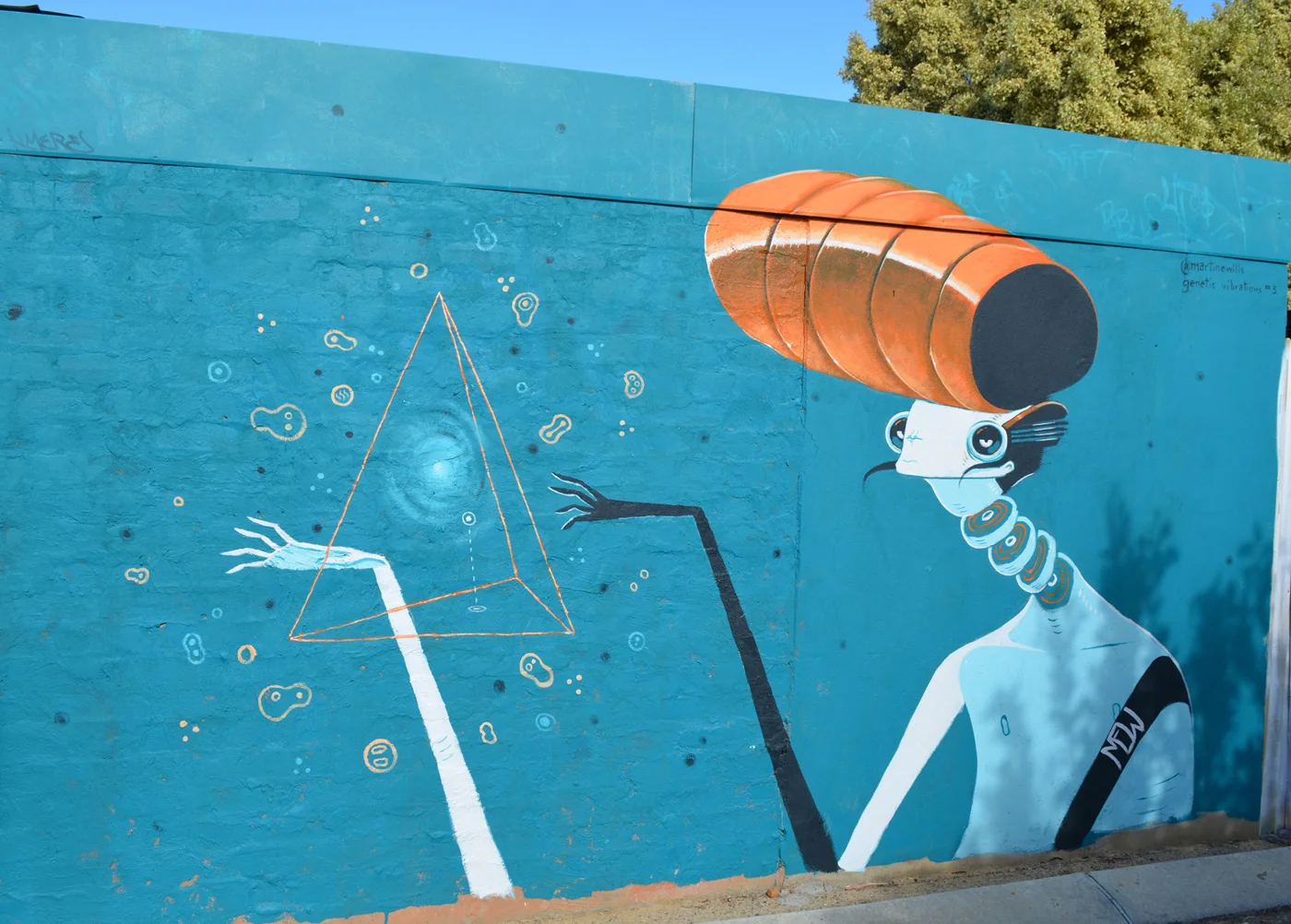 Part of the Beaufort Street Festival "Laneway Project", Mount Lawley.