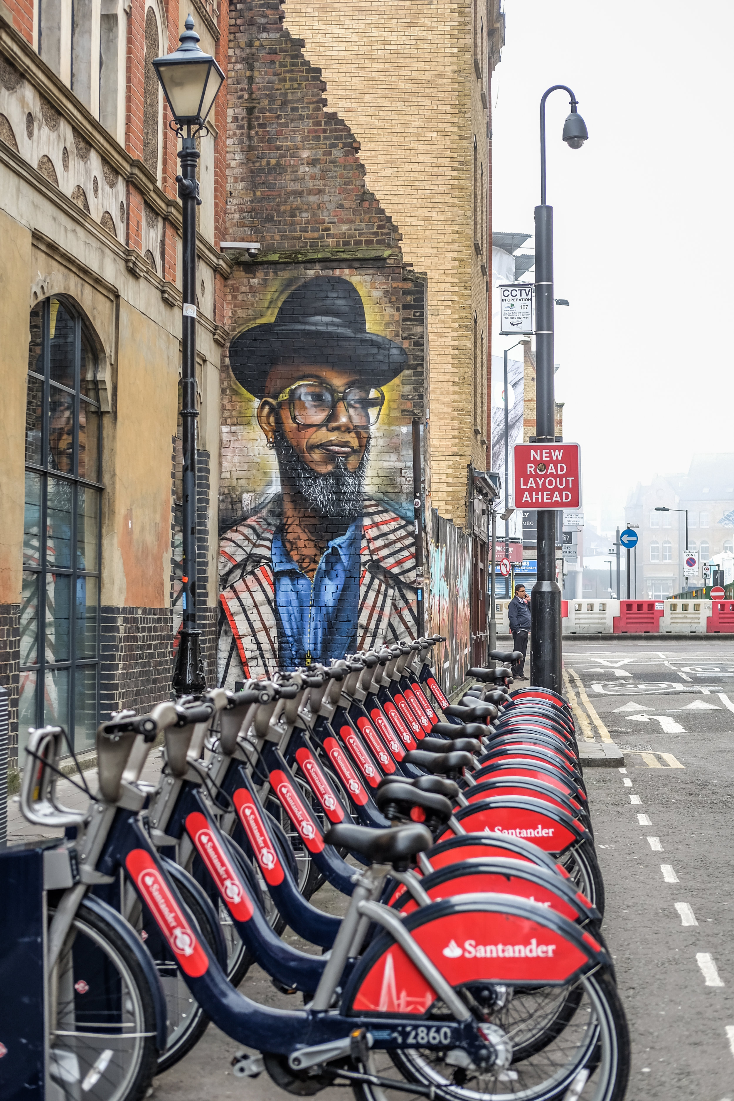 Mural near Spitalfield