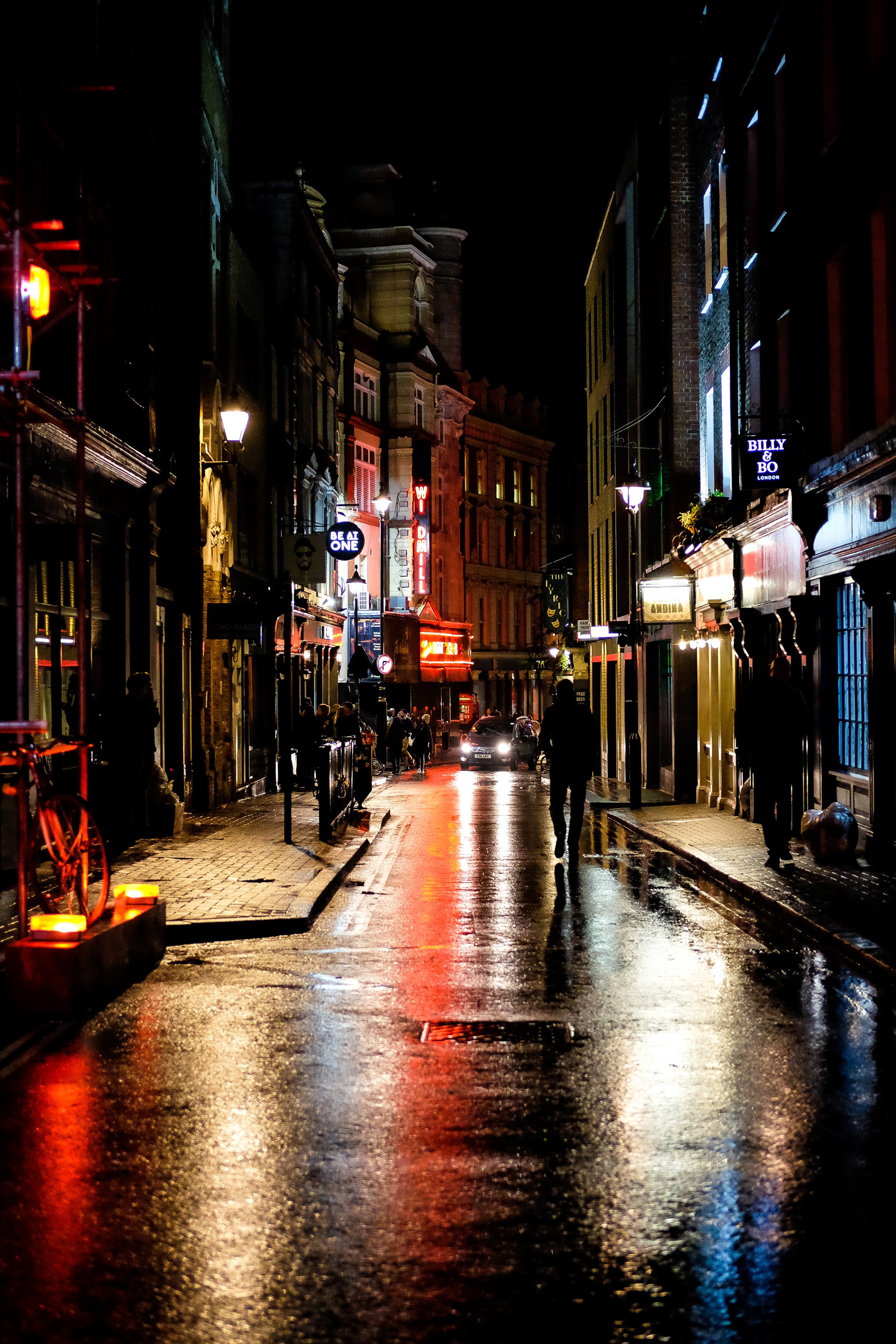 Reflections in Great Windmill Street