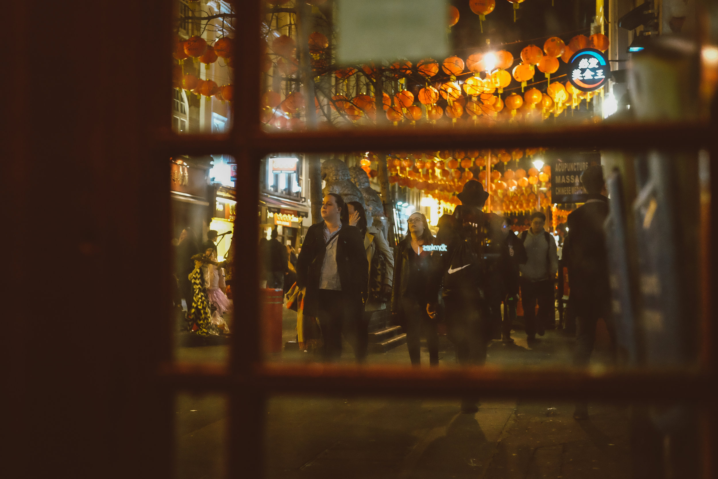 A glimpse from Gerrard Street