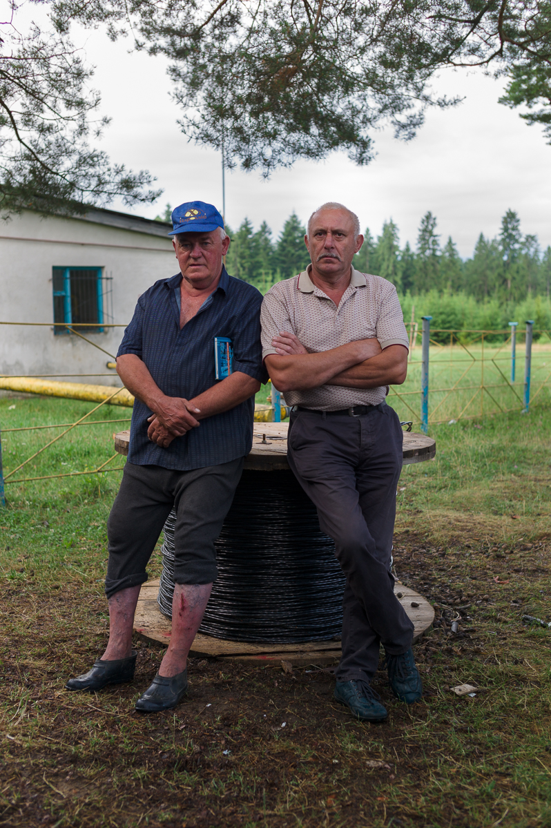 Vasil (rechts) und ein Freund
