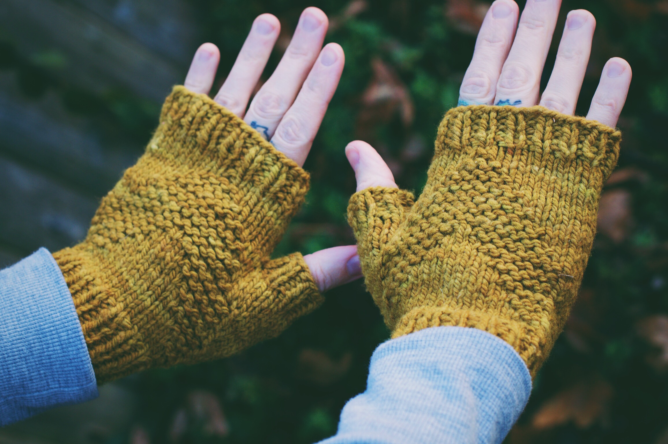 North Country Mitts: Pattern available HERE