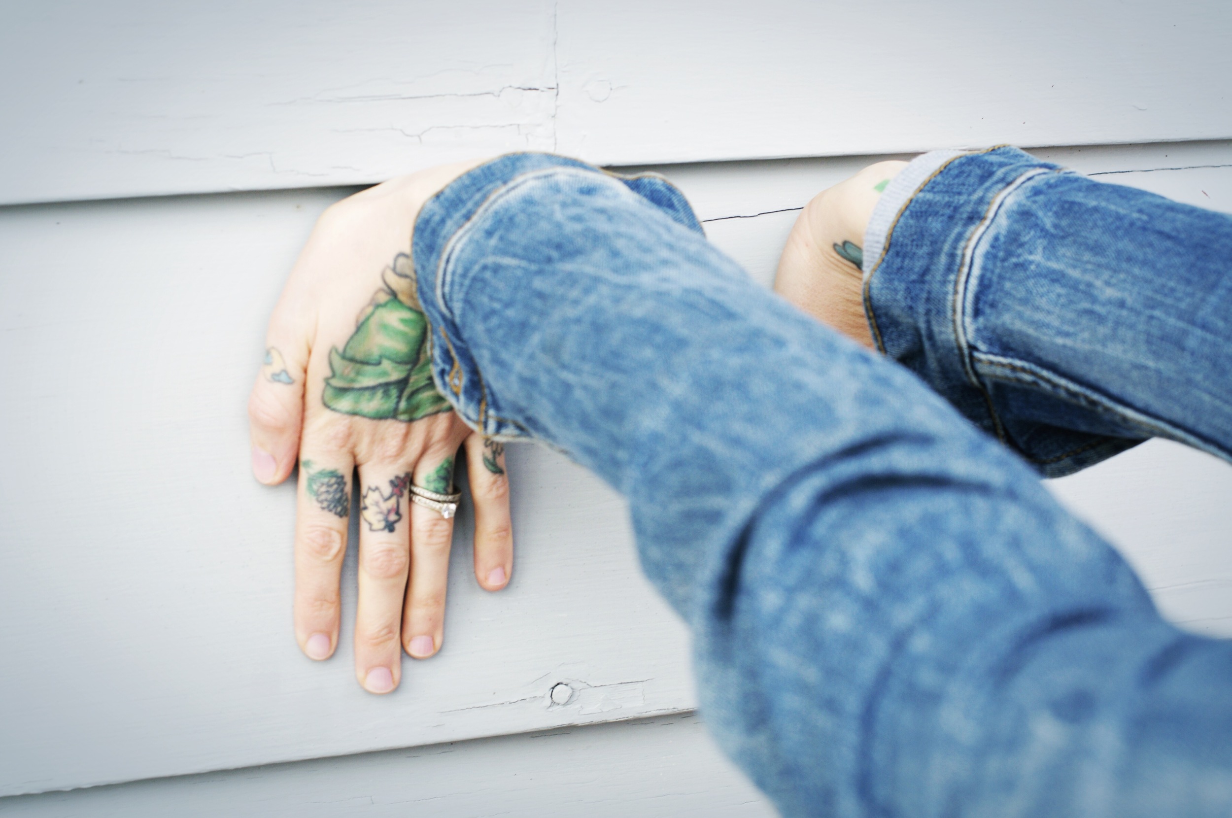 I typically begin my simply bracing my hands against a wall or table and pushing gently. I start with my fingers pointing up, hold the stretch for 10 seconds, and then rotate so my fingers are pointing down and hold for another 10 seconds. 