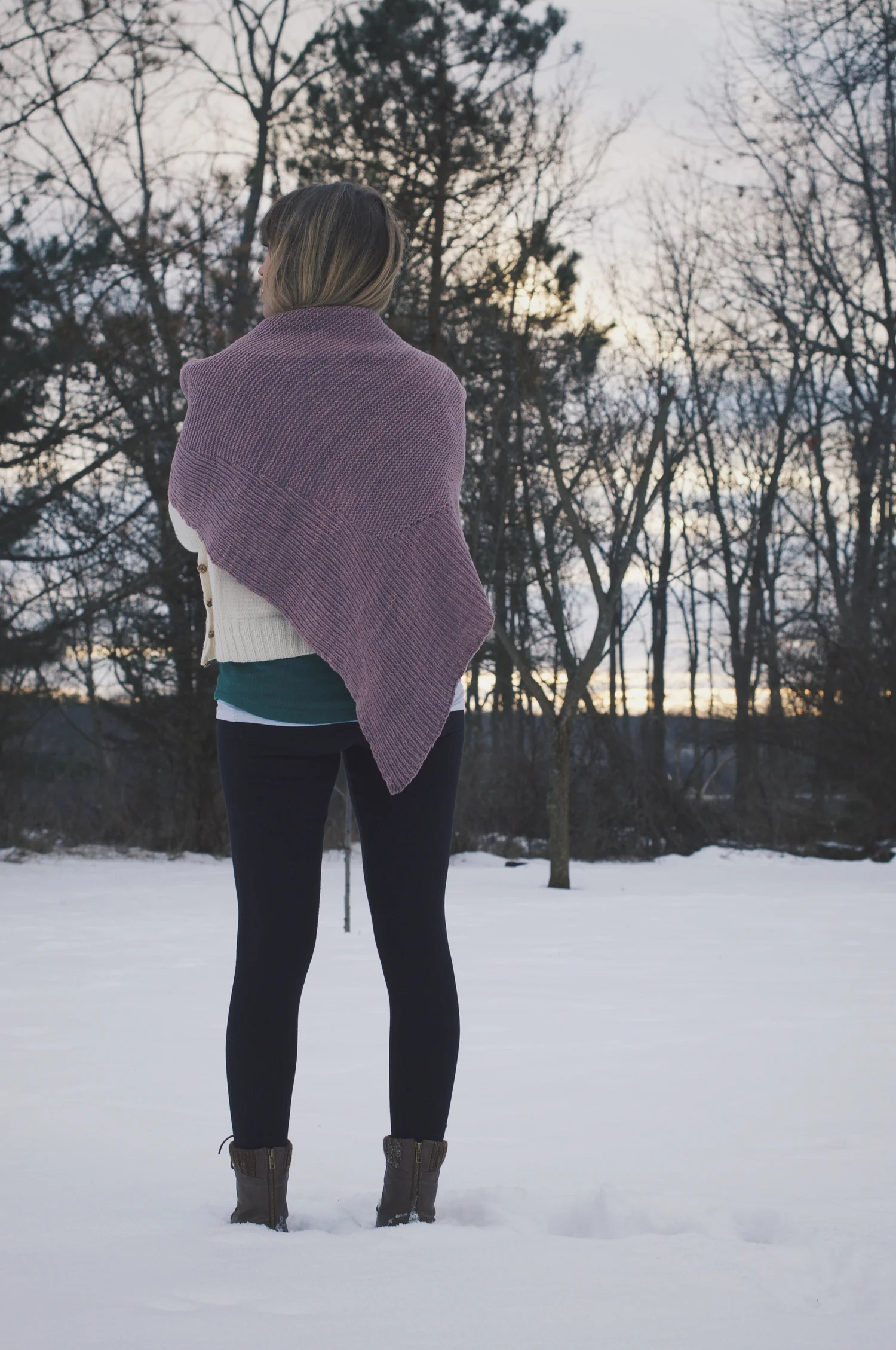 ラ　サルーテ Wildberry Shawl — Drea Renee Knits