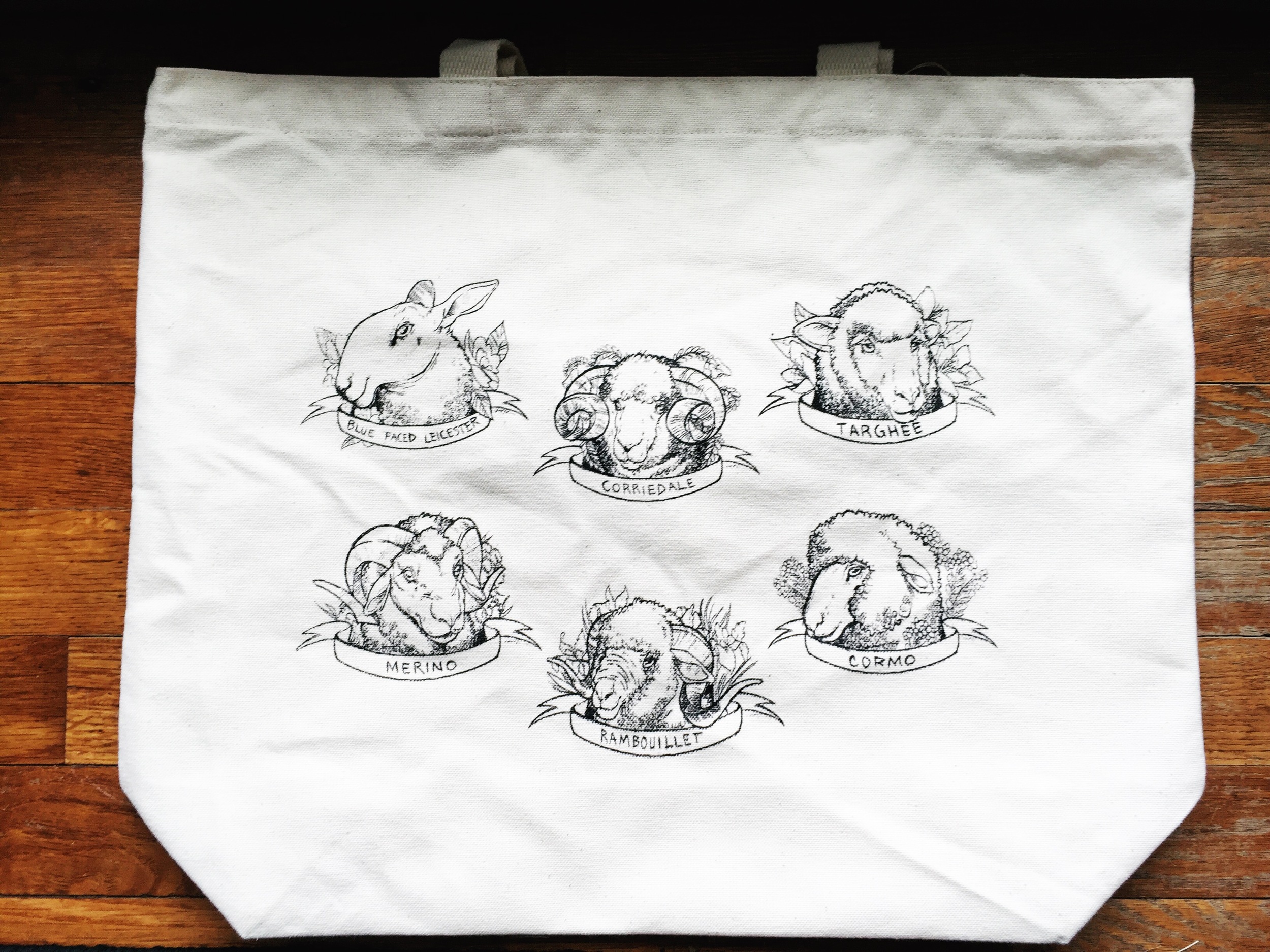 One of my absolute favorite keepsakes from the trip is Sincere Sheep's Sheep Tote! I mean - come on! How cute is this bag? Love it!