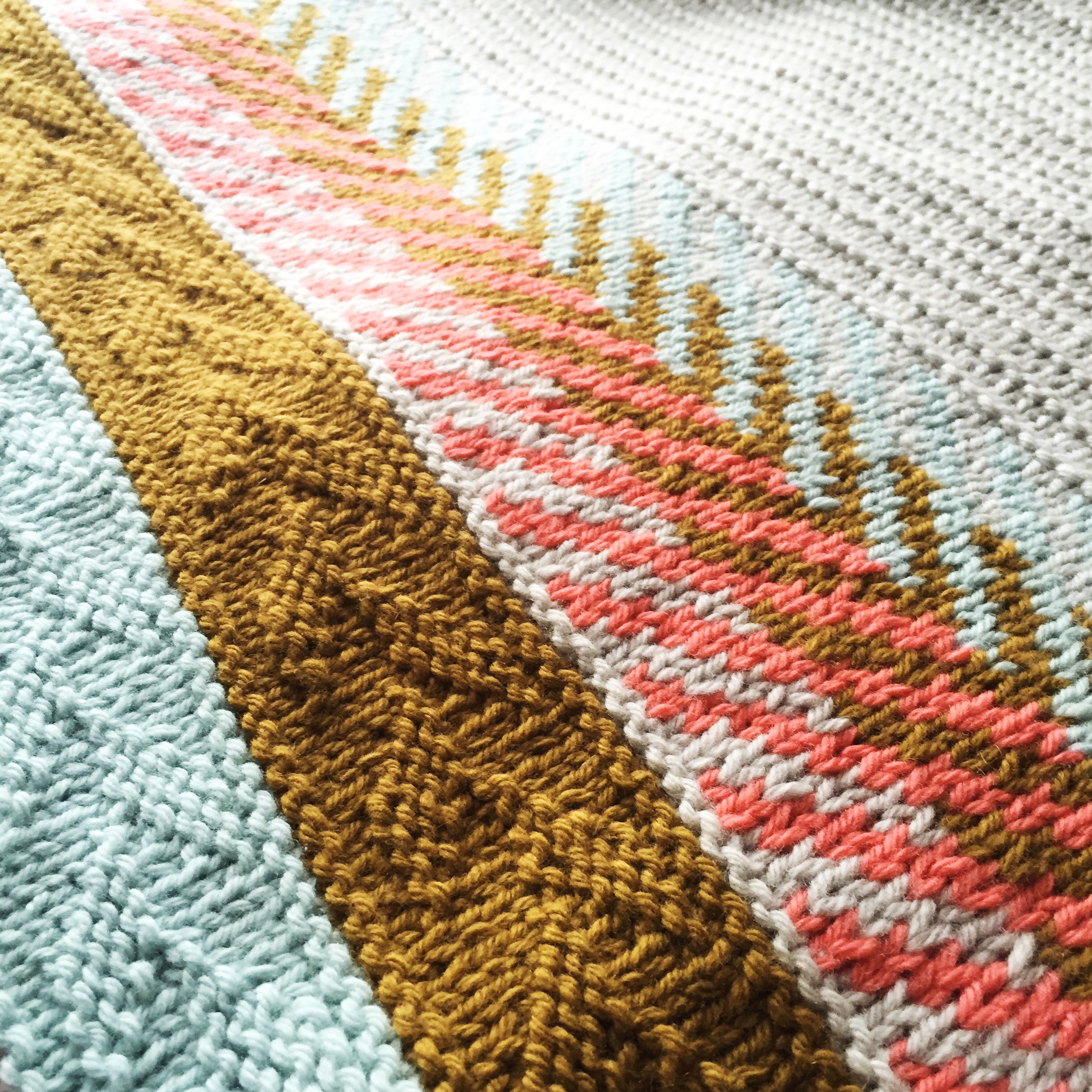 A new design coming soon, using some of my favorite O-wool colorways!!