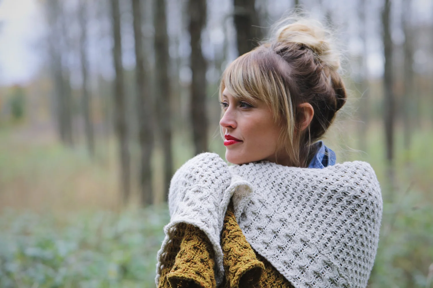 Winter Honey Shawl & Shawlette — Drea Renee Knits