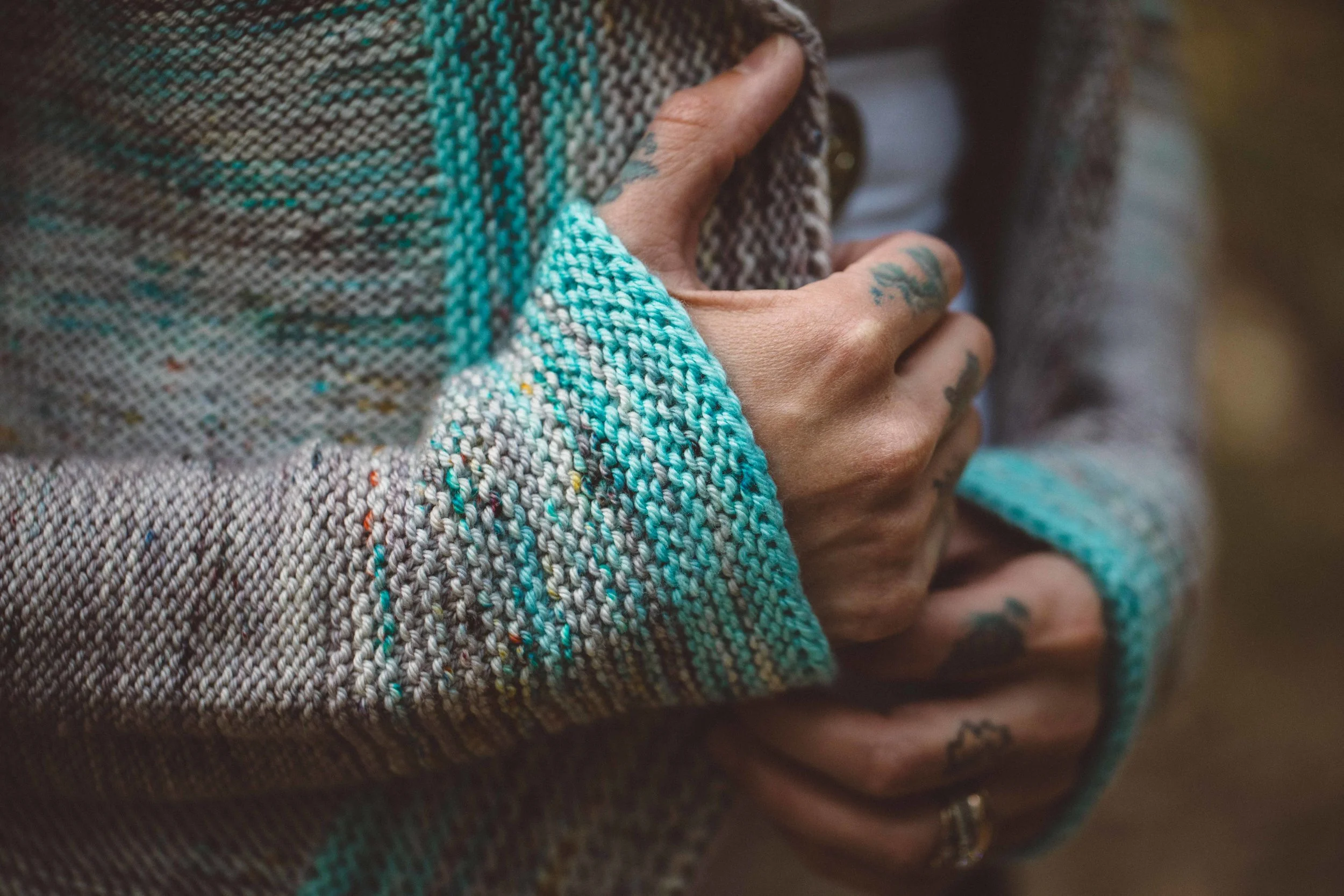 Faded cuffs - my favorite detail ;)