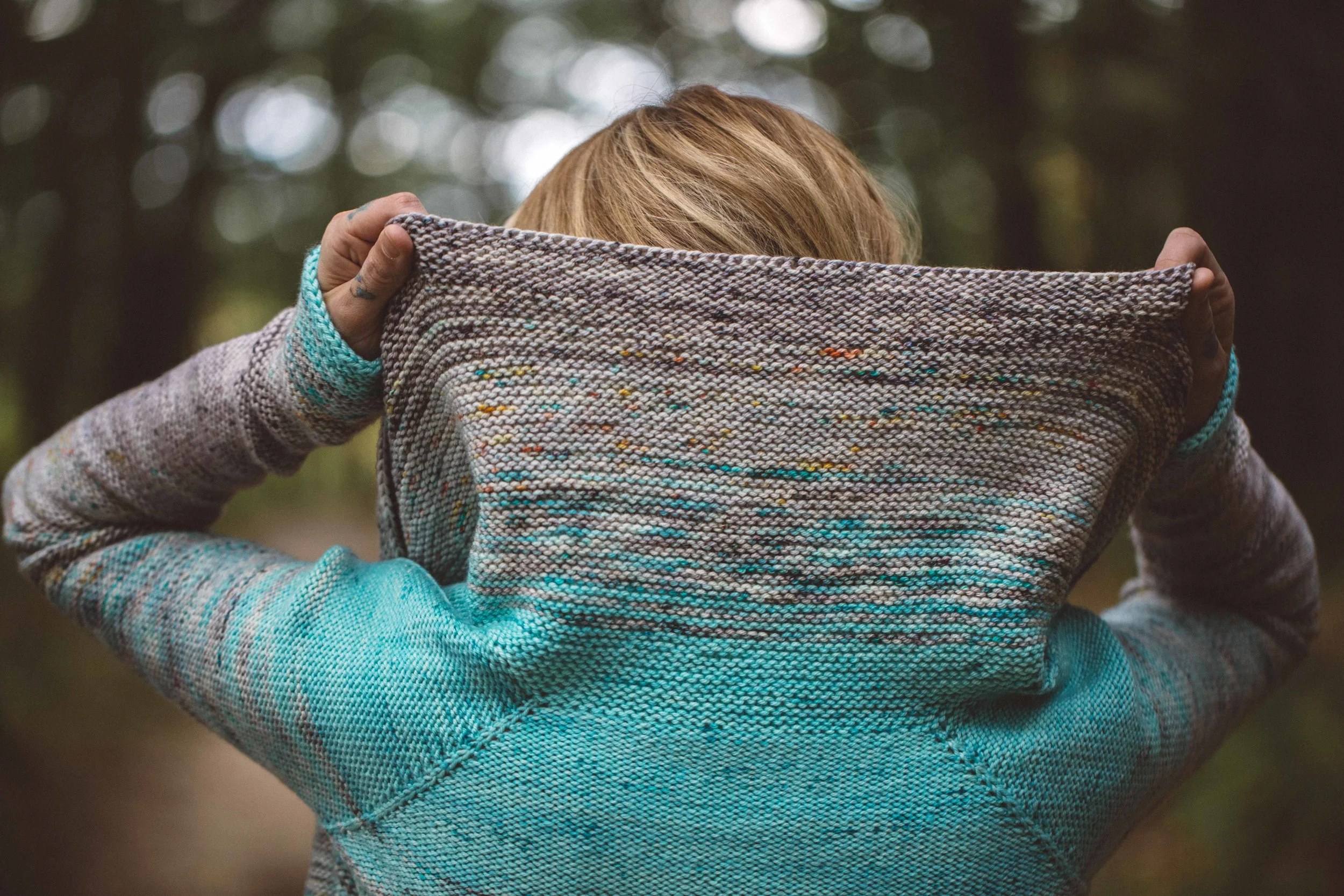Comfort Fade Cardi — Drea Renee Knits