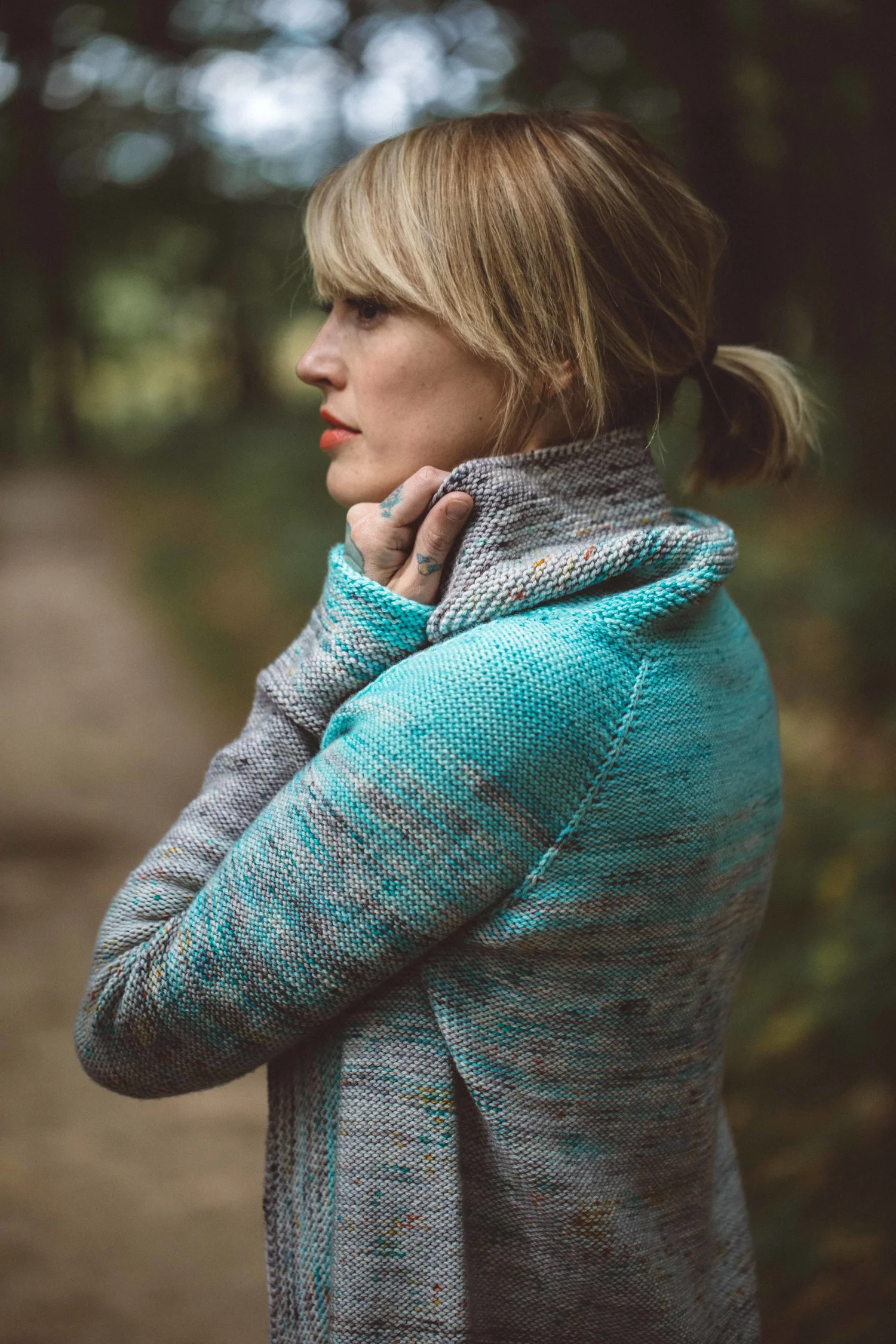 Comfort Fade Cardi — Drea Renee Knits