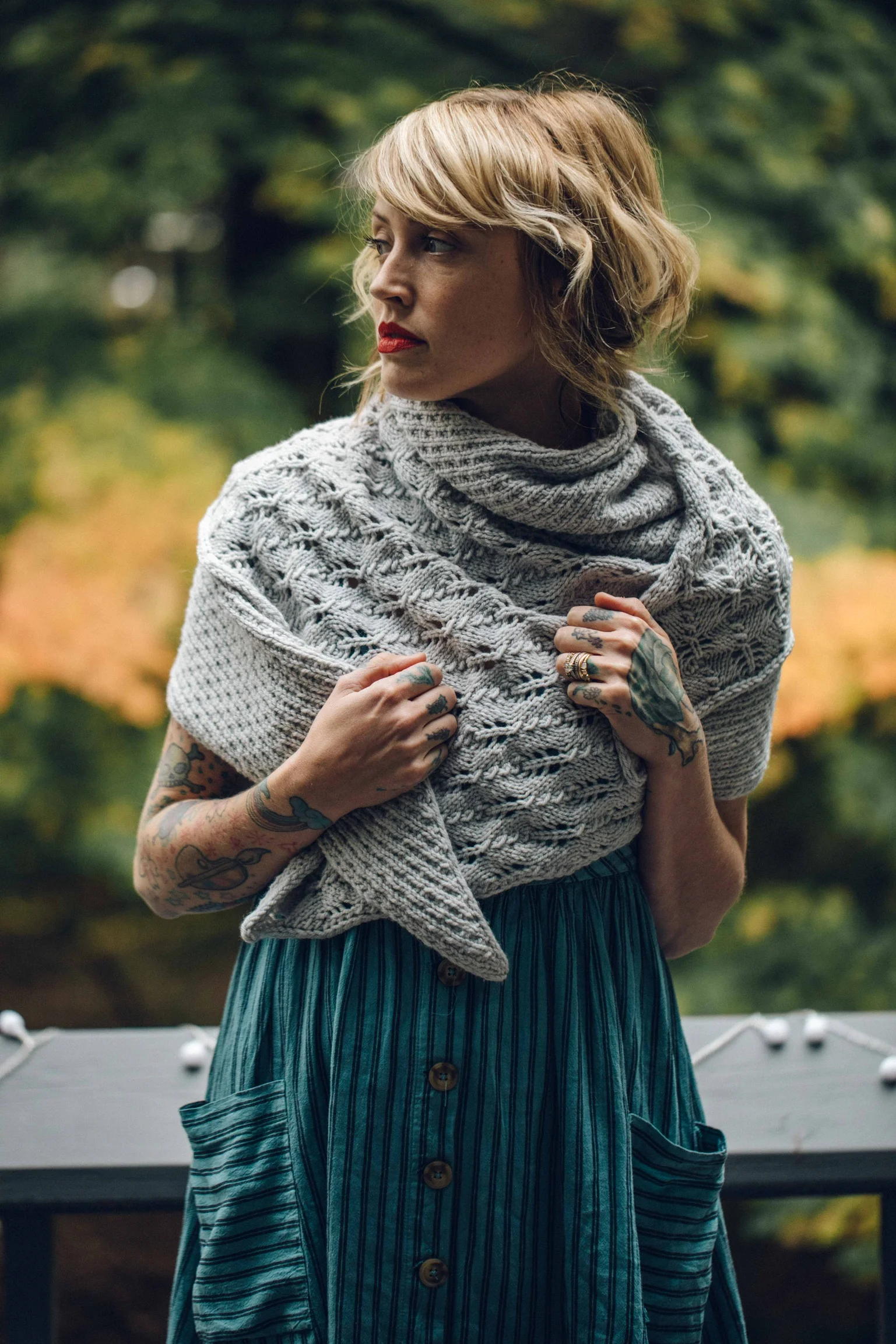 Hoarfrost Shawl